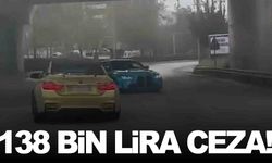 İzmir’de trafikte drift pahalıya mal oldu!