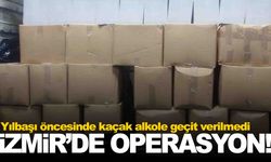 İzmir’de yılbaşı öncesi operasyon... 860 litre etil alkol ele geçirildi