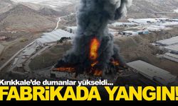 Kırıkkale’de kimya fabrikasında korkutan yangın: Müdahale sürüyor