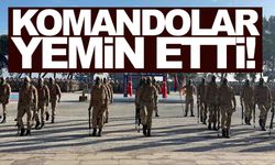 Manisa’da komandolar yemin etti... Görkemli tören!