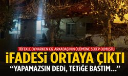 Lise öğrencisi tüfekle oynarken kız arkadaşını öldürmüştü… İfadesi şok etti!