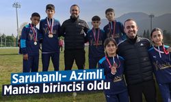 Azimli Ortaokulu atletizmde Manisa birincisi oldu