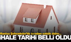 Manisa Şehzadeler’de icradan satılık daire... 4 milyon 250 bin TL değer biçildi