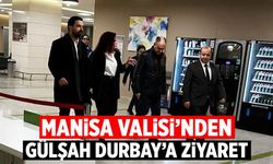 Manisa Valisi'nden tedavisi süren Başkan Durbay’a ziyaret