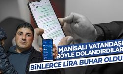 Manisa vatandaş yapay zeka ile dolandırıldı! Binlerce lira buhar oldu!