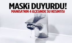 Manisa’da 4 ilçede su kesintisi! Boru patlağı…