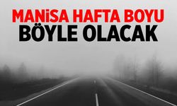 Manisa'da hafta boyu puslu hava etkili olacak