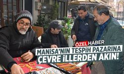 Manisa’da kurulan pazara çevre illerden akın ediyorlar!