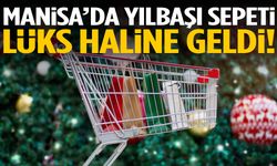 Manisa’da yılbaşı sepeti lüks haline geldi!