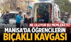 Manisa'da öğrencilerin de bulunduğu 2 grup kavga etti! Bıçaklar çekildi...