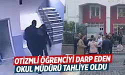 Manisa'da otizmli öğrenciyi darp eden okul müdürü tahliye oldu