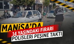 Manisa'da otomobil çalan küçük çocuk kovalamaca sonucu yakalandı!