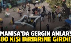 Manisa’da silahlı kavga dehşeti: 80 kişi birbirine girdi