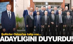 Manisa’da Şoförler Odası’na aday çıktı... Resmi açıklamayı yaptı