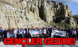 Manisalı gençler Kula-Salihli Jeoparkı’nda buluştu