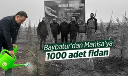 Manisalı vekilden yanan alanlara can suyu