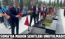 Soma’da Madenciler Günü’nde 301 şehit dualarla anıldı