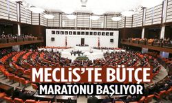 Meclis’te 14 günlük kesintisiz bütçe mesaisi