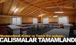 Merkezefendi Kültür ve Taziye Evi tamamlandı