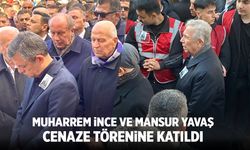 Muharrem İnce ve Mansur Yavaş cenaze törenine katıldı