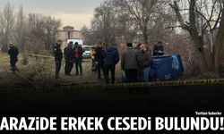 Boş arazide erkek cesedi bulundu