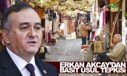 Erkan Akçay’dan basit usul tepkisi... Dükkanlara kilit vurdurur!