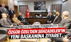 Özgür Özel'den Şehzadeler'in yeni başkanına ziyaret