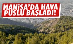 Manisa’da hava puslu başladı!