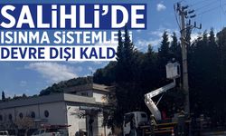 Salihli’de ısınma sistemleri devre dışı kaldı!