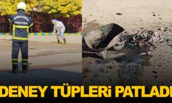 Şanlıurfa’da lisede deney tüpleri patladı