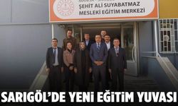 Sarıgöl’de yeni eğitim yuvası öğrencilere kapılarını açtı