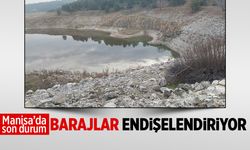 Sarıgöl’ün barajları üreticileri endişelendiriyor!