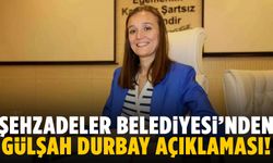 Şehzadeler Belediyesi’nden Gülşah Durbay açıklaması!