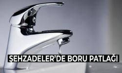 Şehzadeler’de boru patlağı! Bir mahallede su kesintisi yaşanıyor