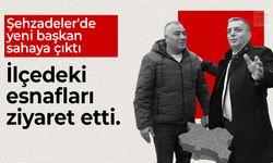 Şehzadeler'de yeni başkan sahaya çıktı
