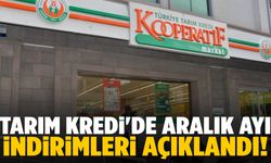 Tarım Kredi'de Aralık ayı indirimleri açıklandı!