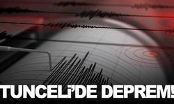 Tunceli’de korkutan deprem!