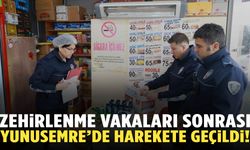 Zehirlenme vakaları sonrası Yunusemre’de harekete geçildi!
