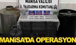 Manisa’da jandarmadan sahte içki operasyonu: 55 litre sahte rakı ele geçirildi