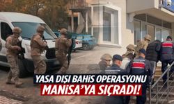 Yasa dışı bahis operasyonu Manisa’ya sıçradı!