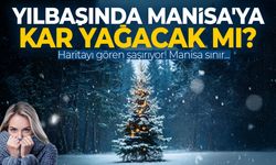 Yılbaşında Manisa'ya kar yağacak mı? Harita şok etti...