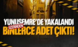 Yunusemre'de yasak madde nedeniyle 1 kişi tutuklandı!