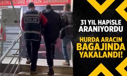 31 yılla aranıyordu... Hurda aracın bagajından çıktı!