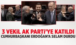 AK Parti'ye 3 vekil... CHP'den ayrılıp Erdoğan'a selam durdu!