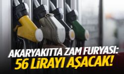 Akaryakıtta zam furyası: 56 lirayı aşacak!