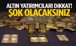 Altın yatırımcıları dikkat! Dev banka uyardı: Şok olacaksınız