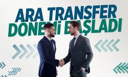 Futbolda ara transfer dönemi başladı
