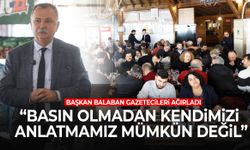 Başkan Balaban basın mensuplarını ağırladı