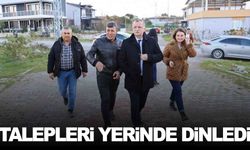 Başkan Balaban’ın Yuntdağı turu sürüyor... Bu kez Küçüksümbüller’deydi