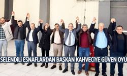 Başkan Kahveci güven tazeledi